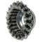 Weiler 3-1/2" Single Row Knot Wire Cup Brush .023" Steel Fill M10x1.25 Nut 13150 - alternate 2